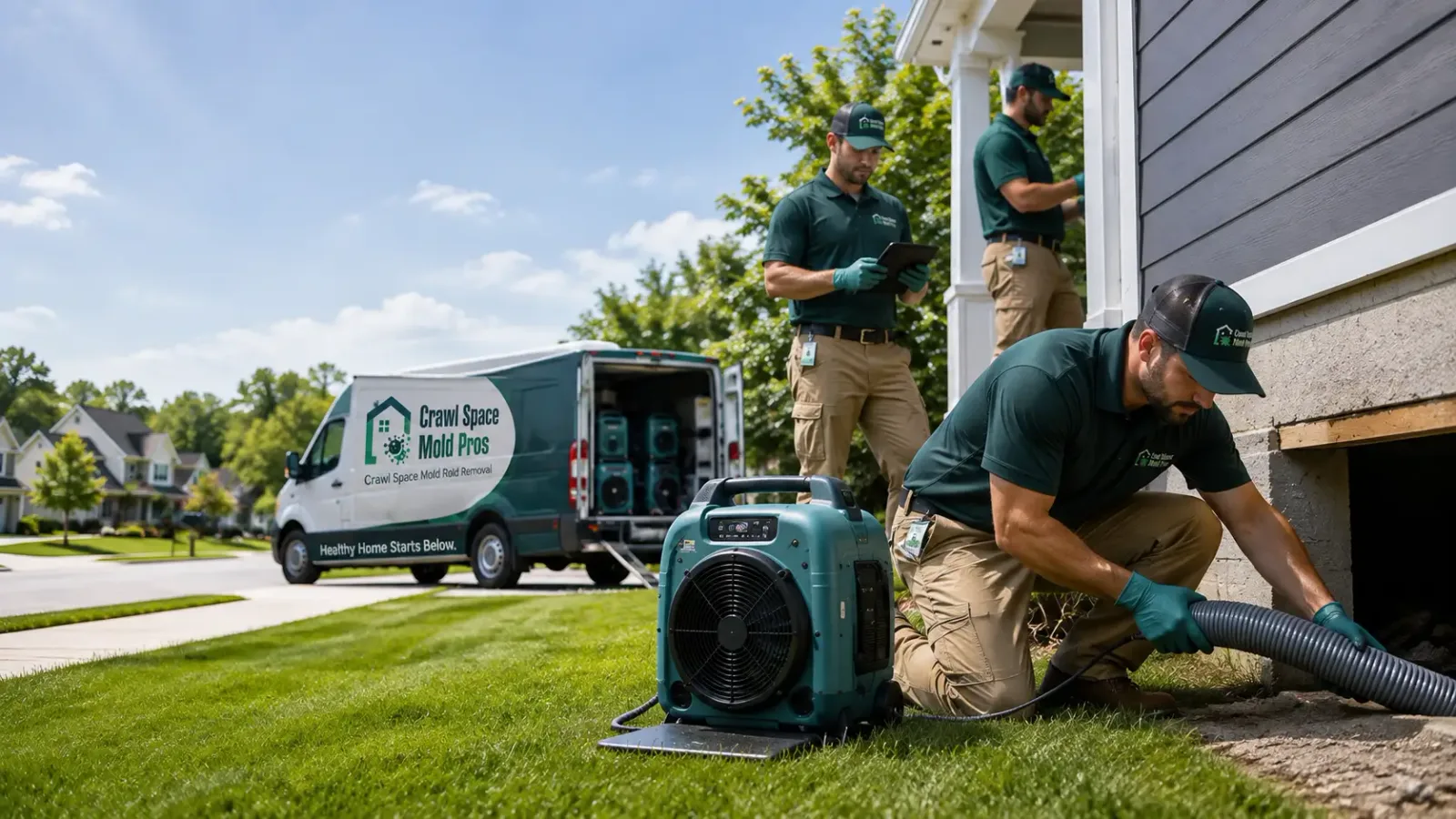 Crawl Space Mold Removal in Ollie, IA